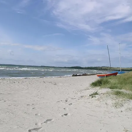 3 Bedroom Beach Front Home In Højby *
